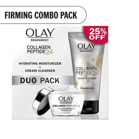 Olay Regenerist Collagen Peptide  Collagen Peptide Moisturizer and Cleanseer Set - Picture 2 of 5